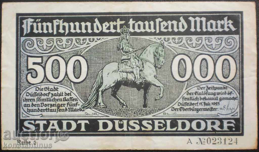 Germania 500.000 Mark 1923 VF Rare