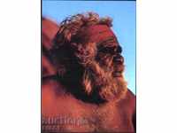 Пощенска картичка Старейшина на племе от Австралия