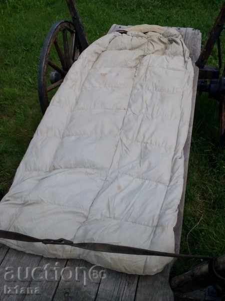 Old sleeping bag