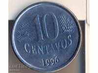 Brazilia 10 centavos 1996