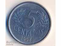 Βραζιλία 5 centavos 1994