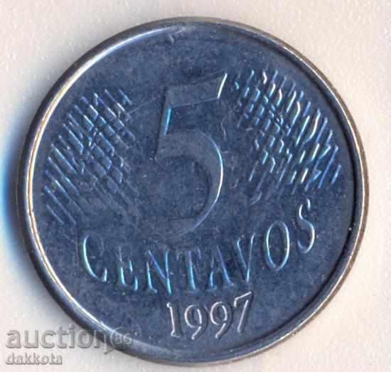 Βραζιλία 5 centavos 1997
