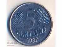 Βραζιλία 5 centavos 1997