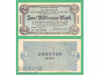 (¯` '• .¸GERMANIYA (Bochum) 2 milioane de mărci anul 1923. •' '°)