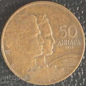 Yugoslavia - 50 dinars 1955
