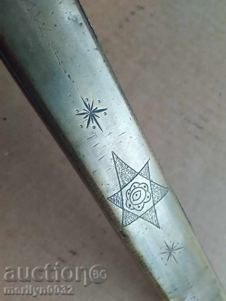 Otoman divit devit călimară începutul secolului al XIX-lea ORIGINAL - 6