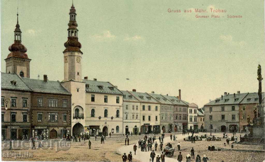 Antique Postcard - Trübau, Austria