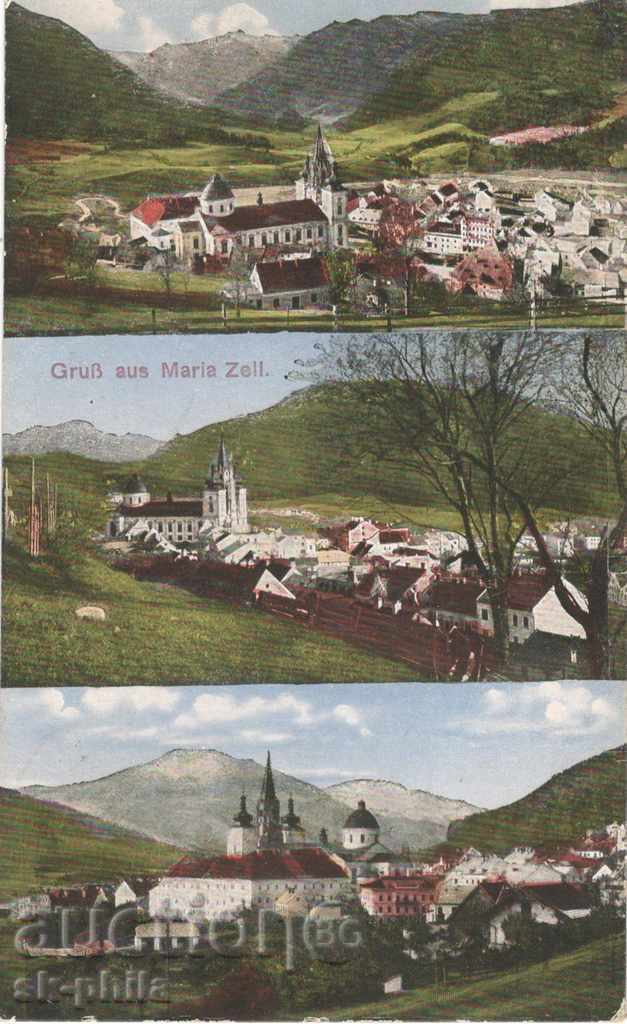 Антикварна пощенска картичка - Мария Зайл, Австроунгария