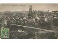 Old postcard - Freiburg, Germany
