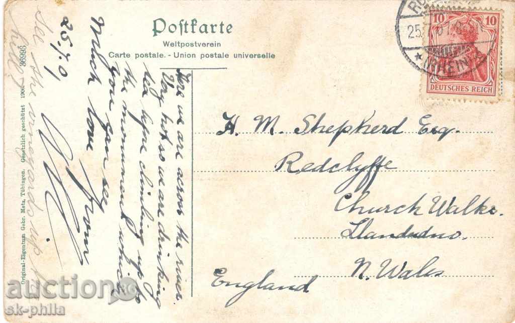 Old postcard - Rodesheim, Germany - River, 1907 with price 3.40 BGN | € 1.74 Old postcard - Rodesheim, Germany - River, 1907 with price 3.40 BGN | € 1.74