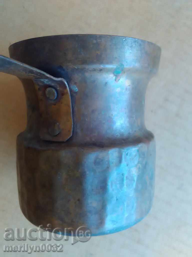 Old copper tin, coffee, baker, copper pot - 6 Old copper tin, coffee, baker, copper pot - 6