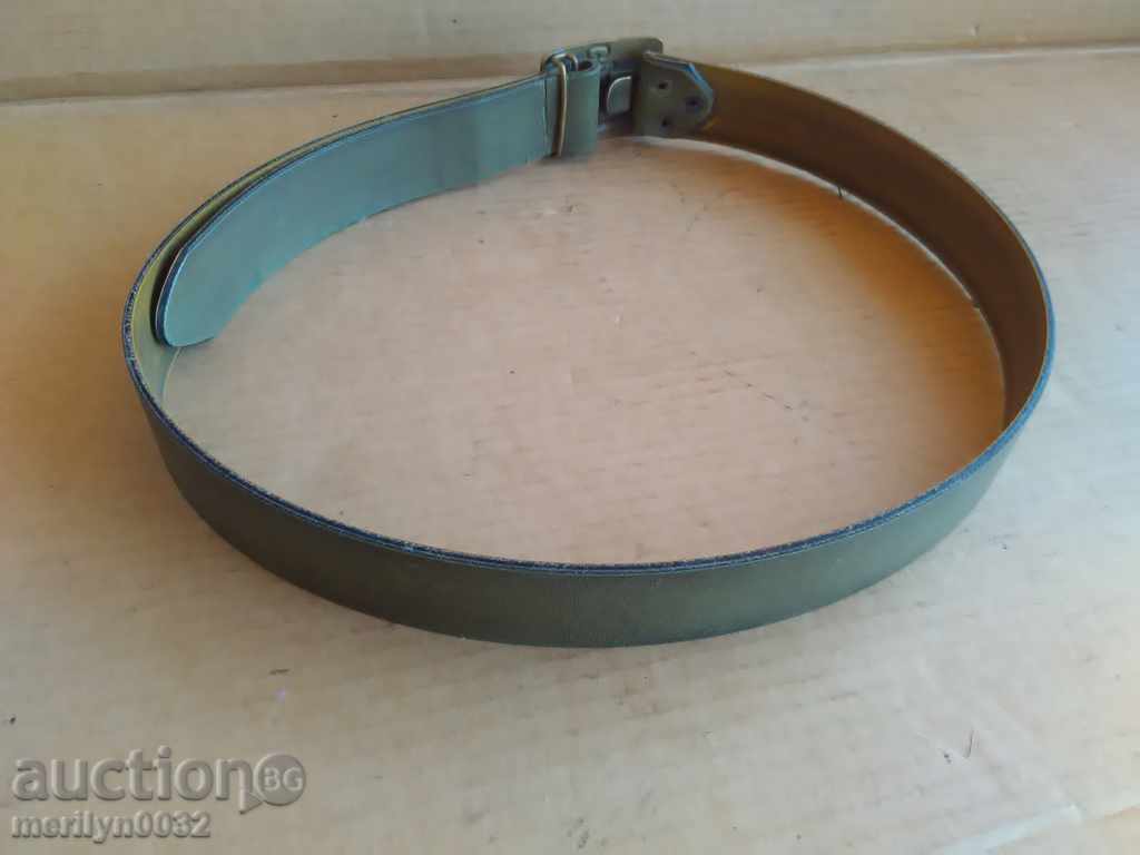 Auction  USSR fleece belt, buckle, buckle, belt loop