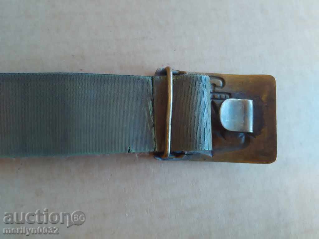 USSR fleece belt, buckle, buckle, belt loop - 6