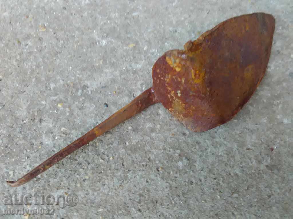 Delivery of Device, tool, wrought iron trowel