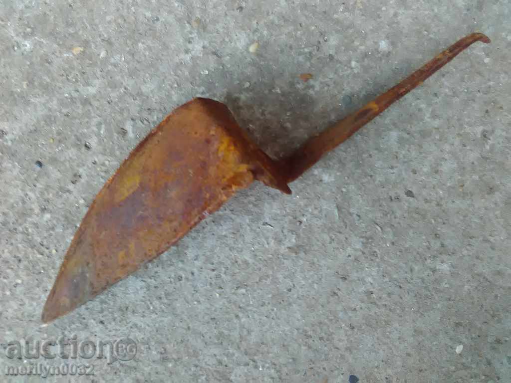 Device, tool, wrought iron trowel - 7