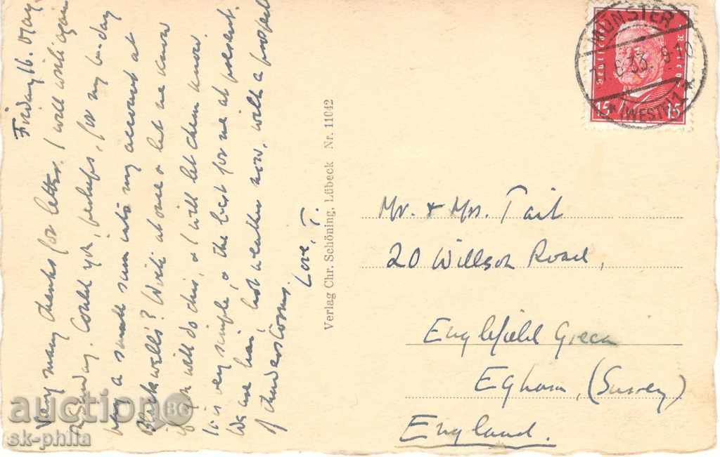 Old postcard - Munster, Vista with price 1.40 BGN | € 0.72 Old postcard - Munster, Vista with price 1.40 BGN | € 0.72