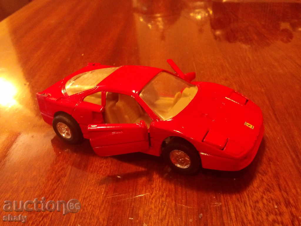 Auction Ferrari branded german toy. Metal. Auction Ferrari branded german toy. Metal.