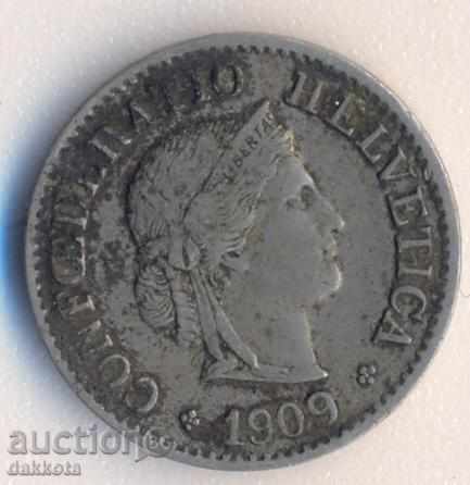 Switzerland, 5 years 1909 with price 3.50 BGN | € 1.79 Switzerland, 5 years 1909 with price 3.50 BGN | € 1.79