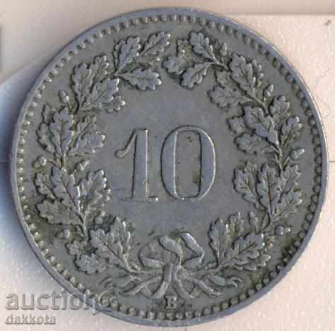 Ελβετία 10 ραπέλ 1909
