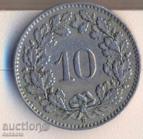 Switzerland 10 rapped 1942 with price 3.25 BGN | € 1.66 Switzerland 10 rapped 1942 with price 3.25 BGN | € 1.66