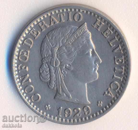 Switzerland 20 years old 1929 with price 3.50 BGN | € 1.79 Switzerland 20 years old 1929 with price 3.50 BGN | € 1.79