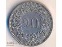 Швейцария 20 рапена 1926 година