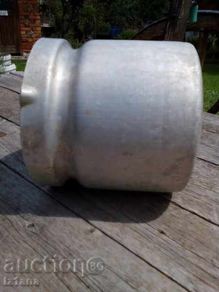Old aluminum jug, jug - 6