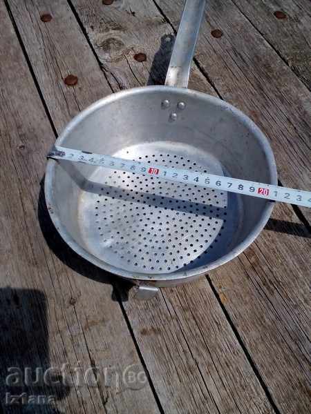 Auction Old strainer, colander Auction Old strainer, colander