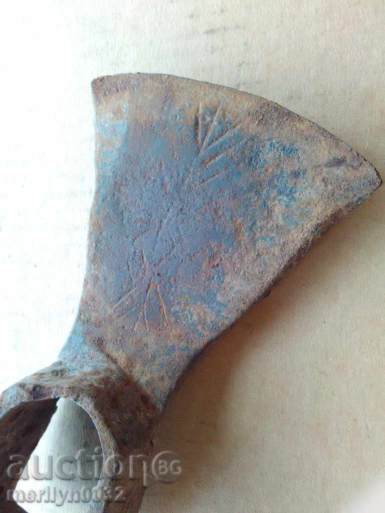 Forged chap, hoe, agricultural instrument, wrought iron - 7 Forged chap, hoe, agricultural instrument, wrought iron - 7