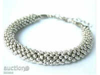 Bracelet from Tibetan silver, snowflakes, Vogue