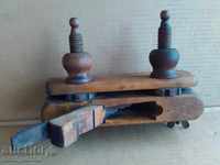 Старо дърводелско ренде, инструмент, дървения