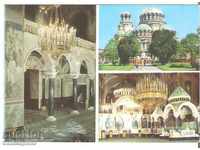 Carte poștală Bulgaria Sofia templu-monument „Alexander Nevski13 *
