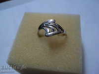 SILVER RING .