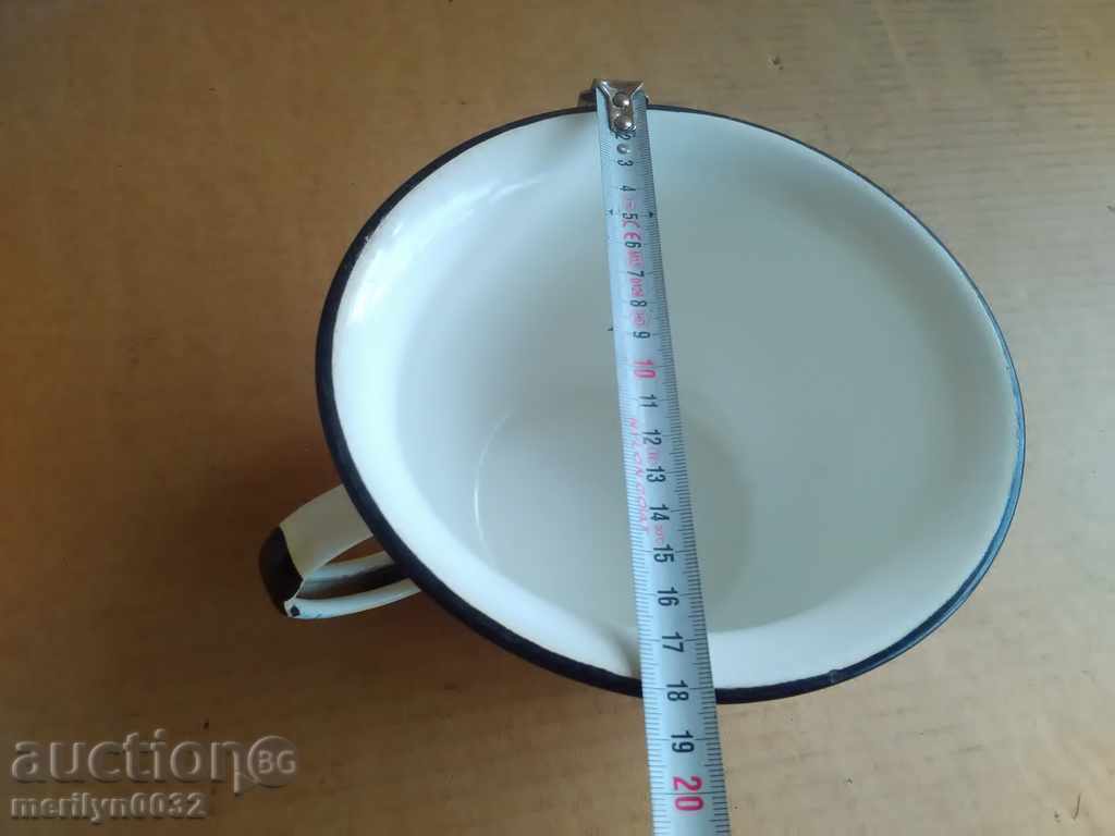 Old enamelled tsunami, USSR, chakal, pot - 5 Old enamelled tsunami, USSR, chakal, pot - 5