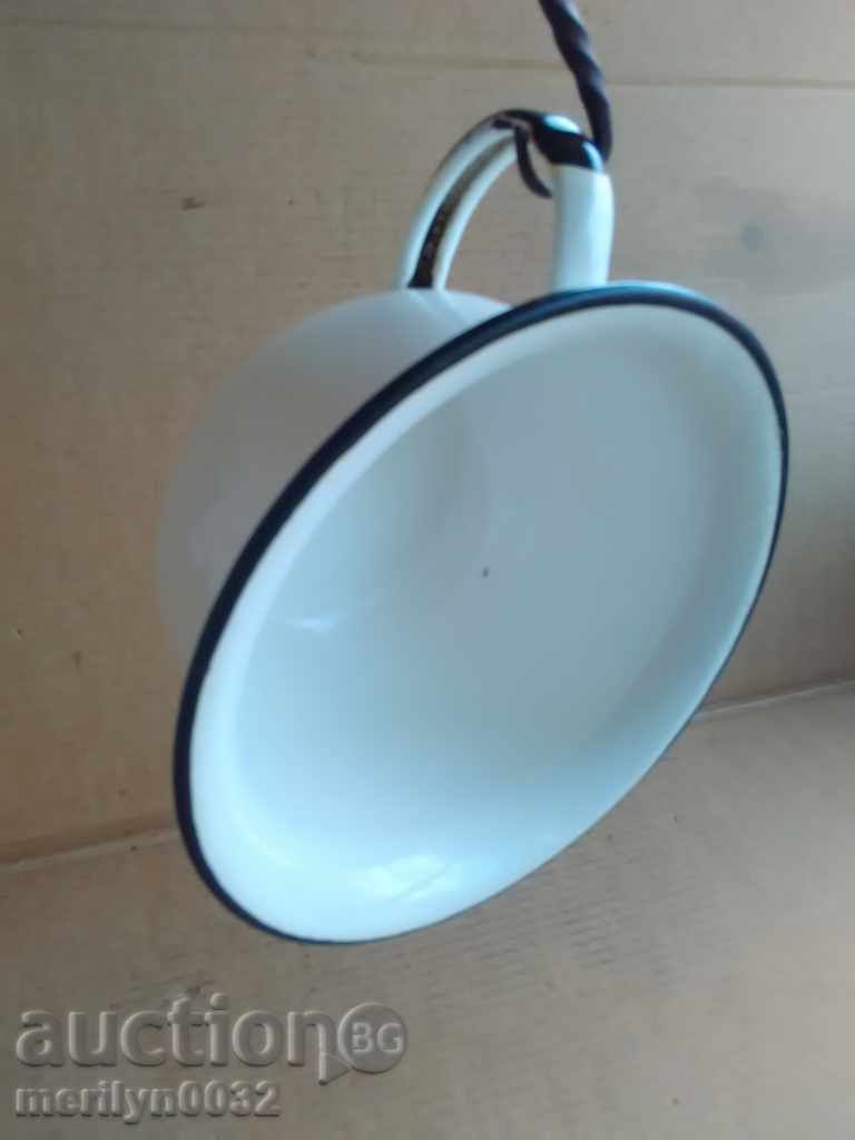 Old enamelled tsunami, USSR, chakal, pot - 6 Old enamelled tsunami, USSR, chakal, pot - 6