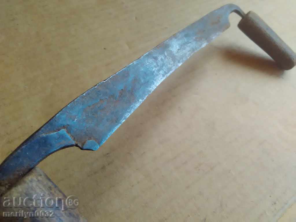Old forged ruff tool wrought iron wooden planer - 5 Old forged ruff tool wrought iron wooden planer - 5