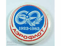 13689 URSS semnează de 60 de ani. 1923-1983g. al companiei aeriene Aeroflot