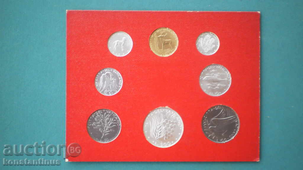 Setul de argint Vatican Limited 1973 PROOF UNC cu preț € 33.23 | 64.99 BGN