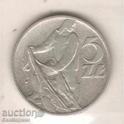 + Poland 5 zloty 1960