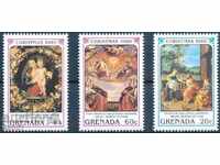 Чисти марки Коледа 1989  от Гренада