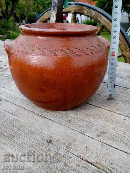 Ancient ceramic pot, pot