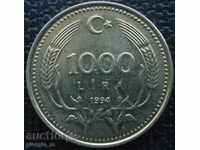 1000 liras 1994.- Turcia