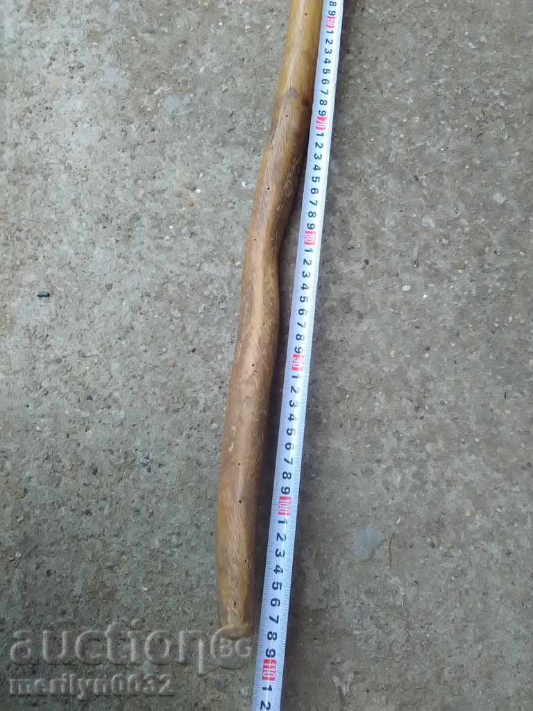 Veche lopată din lemn, lopățică, ustensilă din lemn pentru cuptor - 7