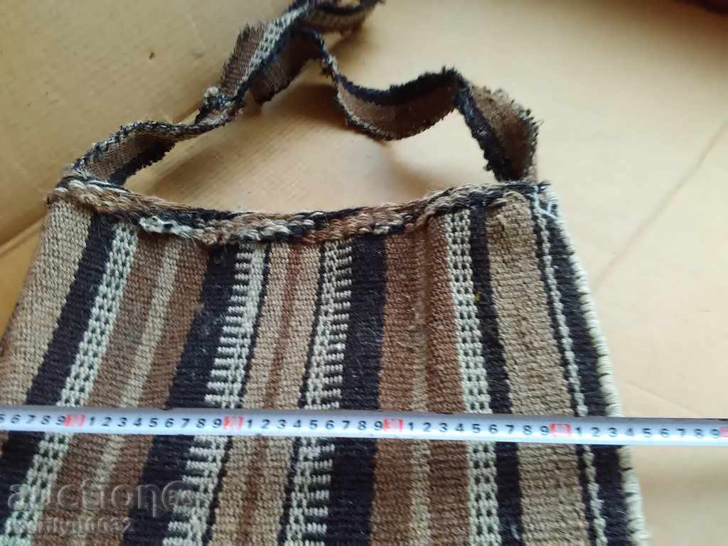 Licitație Vechi ciobanului sac, desagi, un sac de păr, sac Licitație Vechi ciobanului sac, desagi, un sac de păr, sac