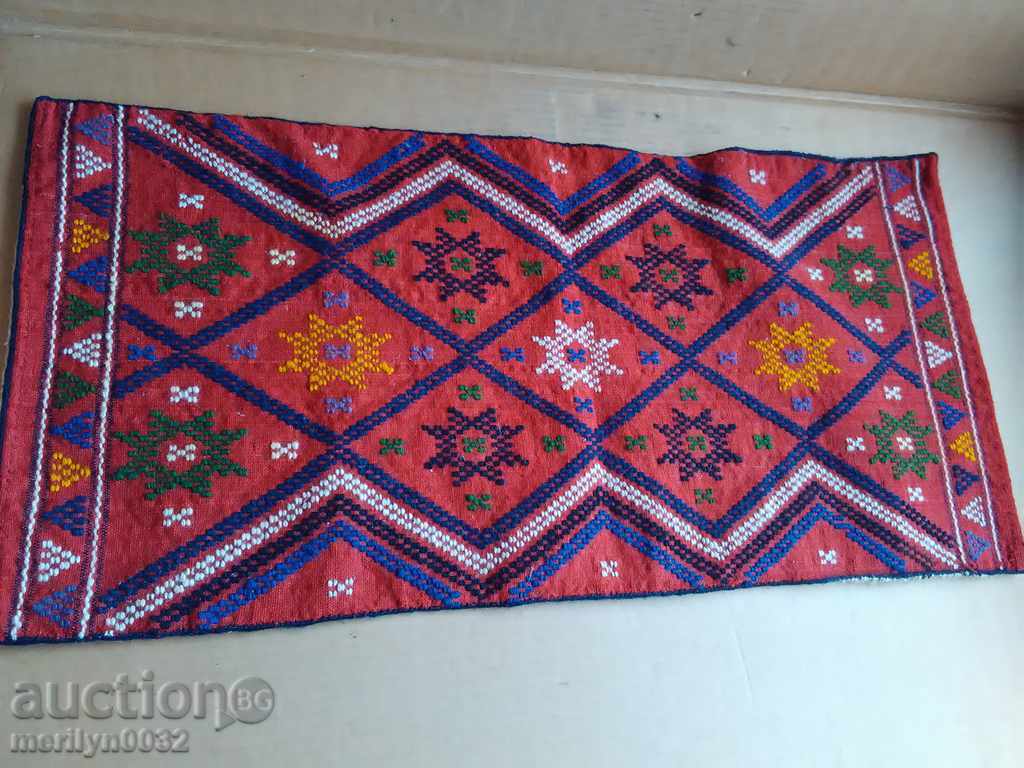 Veche față de pernă țesută manual broderie minder Veche față de pernă țesută manual broderie minder