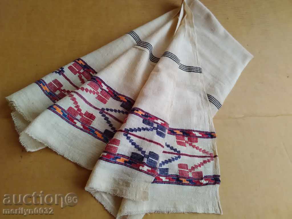 Vechi țesute manual pânză broderie lizieră - 7 Vechi țesute manual pânză broderie lizieră - 7