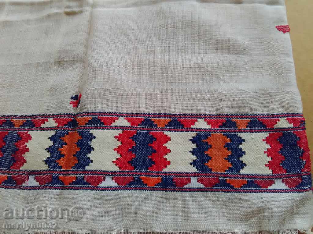 Livrarea Vechi țesute manual pânză broderie lizieră