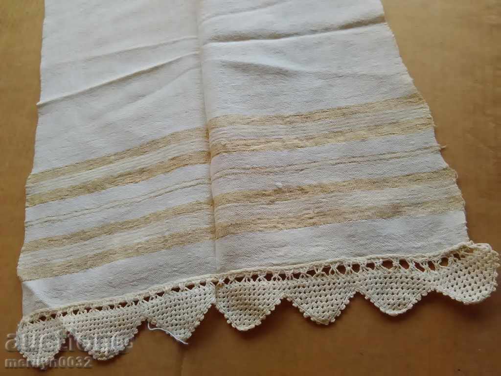 Vechi țesute manual pânză broderie lizieră - 6 Vechi țesute manual pânză broderie lizieră - 6