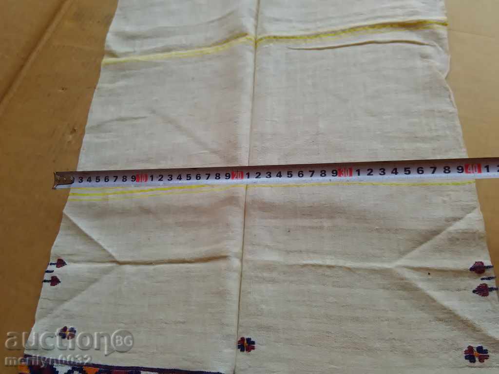 An old hand-woven cloth embroidery - 6 An old hand-woven cloth embroidery - 6