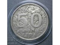 50 bin liră 1998g.- Turcia